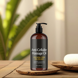 زيت تدليك الجسم المريح للعضلات والمغذي للبشرة بخلاصة دوار الشمس والليمون والأوكالبتوس العضوي النقي، مرطب ومشدد ومفتح للبشرة - Product Image 6