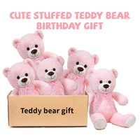 Gratis Ongkir Boneka Beruang Teddy Isi Kapas PP Lembut dan Empuk untuk Hadiah Hari Valentine, Ulang Tahun, dan Pereda Stres