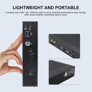 มินิเดสก์ท็อปพีซีแกน i7 i3 <span class=keywords><strong>i5</strong></span> <span class=keywords><strong>8G</strong></span> + 256GB คอมพิวเตอร์ SSD มินิเกมพีซีสำหรับธุรกิจโฮมออฟฟิศ - Product Image 5