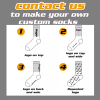 Chaussettes unisexes Crew OEM personnalisées Concevez vos propres chaussettes personnalisées Sox Logo personnalisé Chaussettes