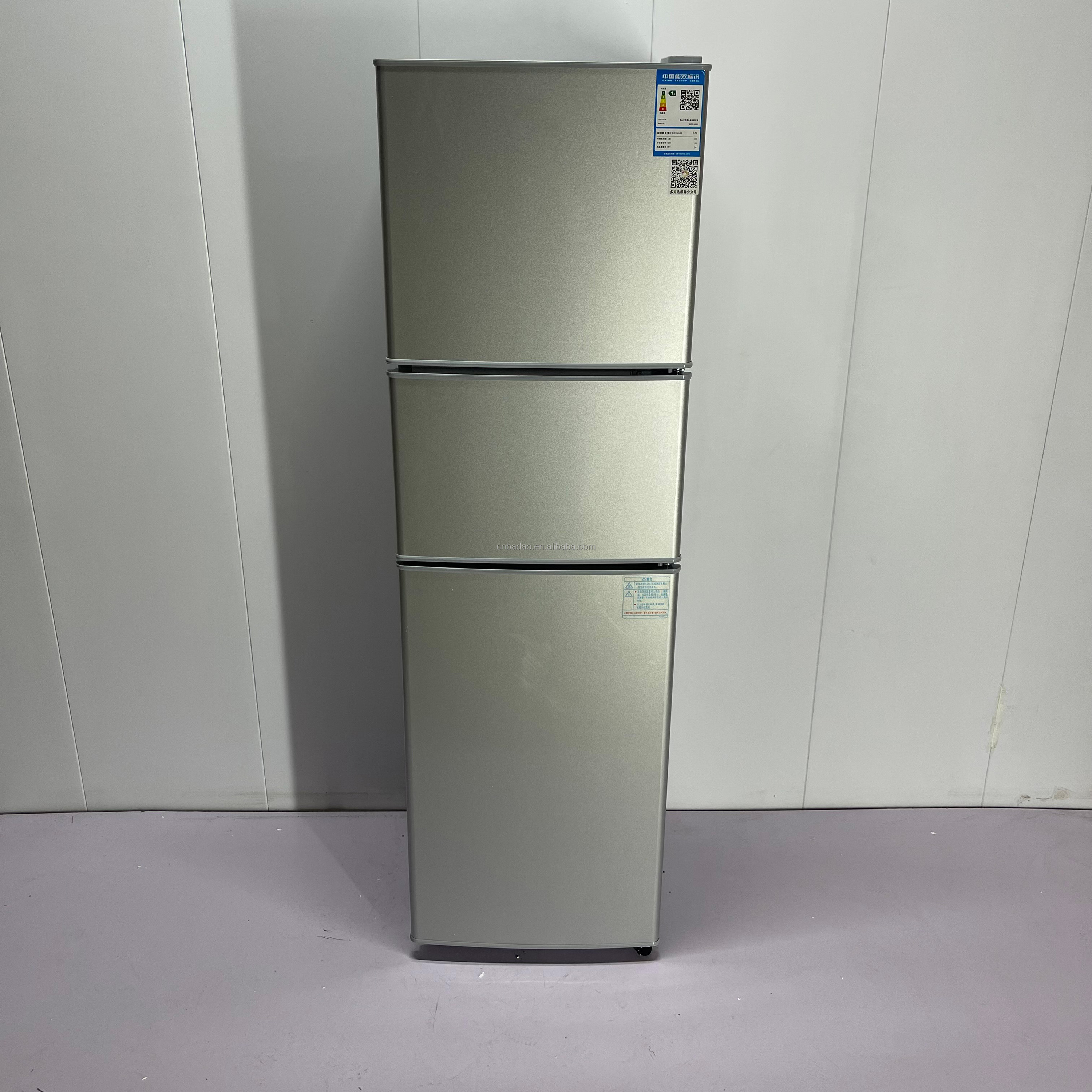 Chigo 206L Fast Frozen Three-Door Energy-Saving Silent