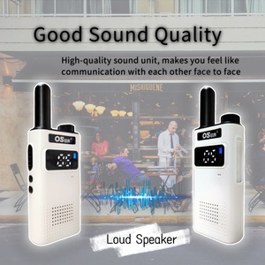 Giá rẻ hơn PMR Fres miễn phí-giấy phép Trắng Walkie Talkie E38 thông qua CE LED hiển thị <span class=keywords><strong>Analog</strong></span> hai cách phát thanh cho các cửa hàng trường học - Product Image 5