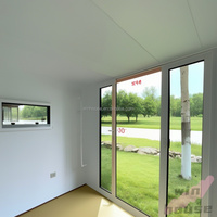 Cabine modulaire préfabriquée élégante et luxueuse, insonorisée, type Apple, à montage rapide, pour hôtel