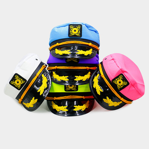 <span class=keywords><strong>Sombrero</strong></span> <span class=keywords><strong>de</strong></span> marinero <span class=keywords><strong>de</strong></span> yate <span class=keywords><strong>de</strong></span> capitán con logotipo personalizado gorra <span class=keywords><strong>de</strong></span> mar ajustable accesorio <span class=keywords><strong>de</strong></span> disfraz Azul Marino - Product Image 6