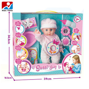 12 sons 14 pouces en plastique bébé poupée jouet avec style modè<span class=keywords><strong>le</strong></span> pour jeu accessoires ensemble-pleurer des larmes et urine garçon poupée jouets - Product Image 6