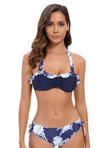 ชุดว่ายน้ำออกกำลังกายแบบชิ้นเดียวพิมพ์ลายเซ็กซี่สีพื้นหลังระบายอากาศ - Product Image 2