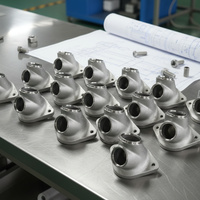 Culbuteur droit en acier inoxydable, moulage à la cire perdue, usinage CNC pour le développement de prototypes automobiles, outillage rapide à faible volume