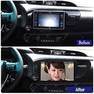 2 DIN BT Carplay Wifi Android chuyển hướng xe phía sau xem máy ảnh GPS Stereo đài phát thanh xe hơi cho TOYOTA FORTUNER Hilux 2016 2017 2018 2019 - Product Image 2