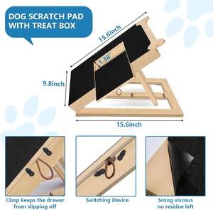 JQ 360 Anti-slipstruction per cani per unghie smerigliatrice per unghie auto gratta e vinci per cani con scatola per cani - Product Image 2