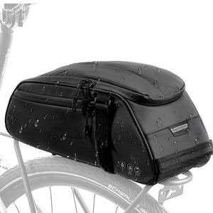 Sac de transport étanche pour vélo avec bandoulière, pour le transport de marchandises et de bagages sur le porte-bagages arrière ou le coffre, idéal pour les trajets quotidiens - Product Image 1