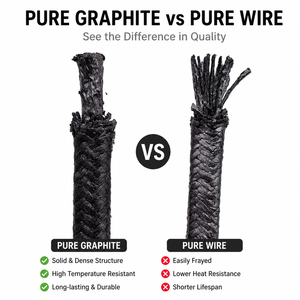 Guarnizione Meccanica in PTFE Nero per Pompe e Valvole ad Alta Temperatura/Alta Pressione 600 Marca <span class=keywords><strong>OTHELLO</strong></span> - Product Image 4