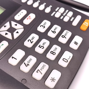 Téléphone de bureau sans fil avec carte SIM 3G FWP avec trois touches de mémoire Terminal sans fil <span class=keywords><strong>fixe</strong></span> GW3500 <span class=keywords><strong>par</strong></span> Rong - Product Image 3