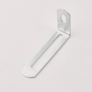 Support d'angle en fer à 90 degrés 64x32x15mm, blanc, zingué, installation facile, connecteur de meubles - Product Image 3