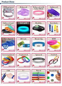 Personalized Design Brand Logo Festival Custom Silicone Wristband for Gifts - Product Image 6