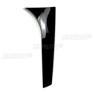 สปอยเลอร์ข้างกระจกหลังสีดำเงา สำหรับ Mercedes Benz B Class W246 B180 B200 ปี 2012 2013-2018 คู่ - Product Image 5