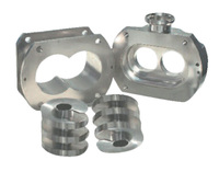 Pompa Sekrup 2 Stainless Steel 304 Grade Makanan untuk Cairan Viskositas Tinggi