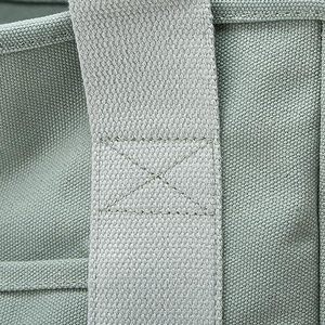 Petit sac fourre-tout avec fermeture éclair, sac fourre-tout pour femmes, sac à bandoulière en toile - Product Image 6