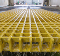 Grille en PRV 38mm 50mm pour pisciculture