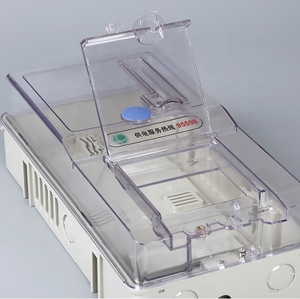 Couvercle de boîte de <span class=keywords><strong>compteur</strong></span> électrique pour gaz et électricité Couvercle de boîte de <span class=keywords><strong>compteur</strong></span> électrique intérieur en PVC - Product Image 5