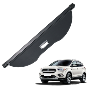 Car interior Retractable trunk cargo cover for Ford Escape car backt Luggage 2013-2019 Universal Waterproof and anti-theft
