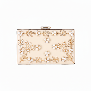 ข้อเสนอส่งเสริมการขายสำหรับกระเป๋าคลัทช์งานเลี้ยงสไตล์วินเทจทำมือประดับลูกปัดสำหรับงานแต่งงานและกระเป๋าสะพายข้าง - Product Image 1