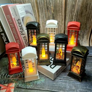 विंटेज क्रिसमस/परी शादी/पार्टी सजावट घर सजावट खोखले मोमबत्ती धारक टेलाइट कैंडलस्टिक आउटडोर - Product Image 4