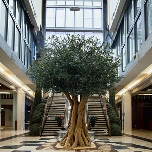Olivier artificiel décoratif d'intérieur en fibre de verre de 2 à 4m Arbres ornementaux de mariage - Product Image 1