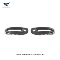 Kit de feux antibrouillard au design élégant avec enjoliveur et trou pour capteur de stationnement 68312234AB pour RAM 19-22