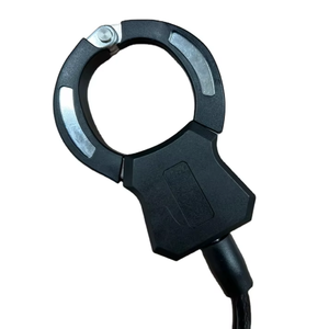 Bloqueo de esposas de acero endurecido para E Scooter Bloqueo de llave de cadena de <span class=keywords><strong>cable</strong></span> duradero con función de seguridad Bloqueo de ciclo de aleación plegable para ciclismo - Product Image 5