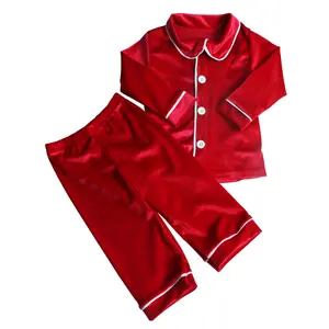 noel kostüm 2 yaşında erkek Suppliers-Erkek giyim pijama giysileri noel aile pijamaları setleri erkek bebek kışlık kıyafet noel çocuk pijama takımı