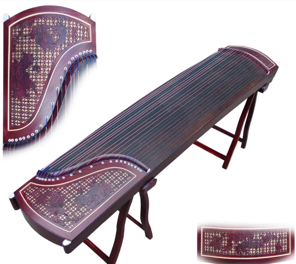 传统古筝中国扬州古筝21弦古筝乐器| Alibaba.com