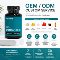 Capsules de probiotiques pour le bien-être digestif quotidien, soutien du microbiome intestinal, soutien antioxydant et immunitaire, Akkermansia - 60 capsules