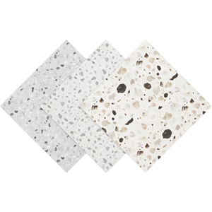 Jinyi impermeable antiarañazos patrón de piedra de mármol grano PVC vinilo autoadhesivo Peel and Stick baño cocina pared azulejo - Product Image 1