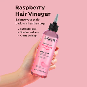 RIGINAS Perawatan Profesional Penyegar Kulit Kepala dengan Cuka Raspberry untuk Kulit Kepala Gatal dan Rambut Berkilau 200ml Label Pribadi - Product Image 5