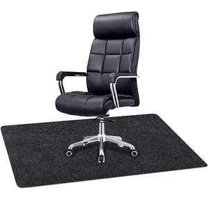 A186 Under The Desk Mat Protect Wood Floor Reduce Noise Absorbent Material Waterproof Layer Anti-Slip Durable Office Chair Mat