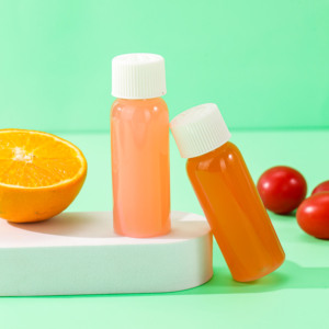 Etiquetas Adhesivas para Botellas de Shots de Jengibre de 2oz, Mini Botellas de Jugo de Limón y Jengibre, Bebidas Orgánicas al por Mayor, Paquete de Botellas Redondas y Cuadradas para Shots - Product Image 4