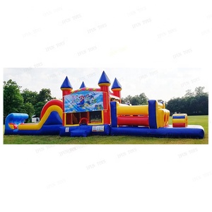 Parcours d'obstacles gonflable en PVC pour adultes, grand parc de jeux gonflable <span class=keywords><strong>Mario</strong></span> <span class=keywords><strong>Bros</strong></span>, utilisation commerciale EN14960 - Product Image 3