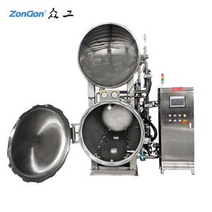 Industriale autoclave storta Sterilizzatore per la salsa di pomodoro tonno in scatola prodotti - Product Image 4