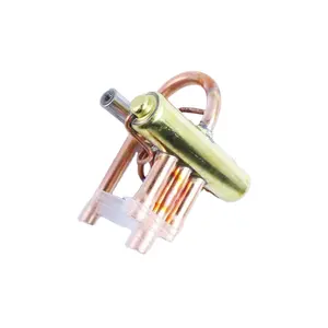 Efficient Air conditioning 4 way reversing switch brass valve refrigeration accessories SHF 4 way reversing valve