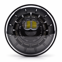 Vente en gros de nouveaux phares de voiture ronds de 7 pouces pour la modification des phares de Jeep Wrangler, projecteur LED de 7 pouces