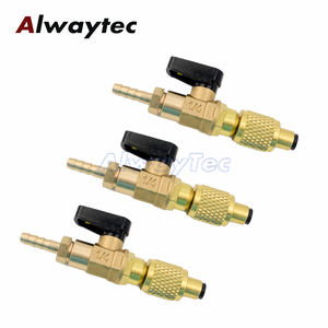 प्रशीतक गेंद वाल्व एडाप्टर 7/16 "saaadter एयर कंडीशनर सीधे बंद-ऑफ वाल्व <span class=keywords><strong>r134a</strong></span> r12 r410 के लिए - Product Image 2