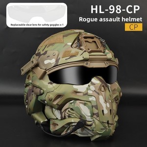 Masque de protection intégral CS réaliste avec fentes, <span class=keywords><strong>casque</strong></span> personnalisé, <span class=keywords><strong>casque</strong></span> audio intégré, accessoires de cinéma et de télévision - Product Image 1