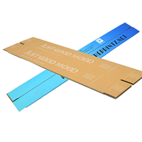 Boîte d'expédition longue et ondulée personnalisée pour affiches, cerfs-volants et accessoires |   Emballage en kraft écologique avec impression de logo