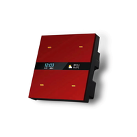 Interrupteurs muraux intelligents Anjielo 4 voies en composite ABS PC, compatibles Zigbee, avec technologie de détection corporelle pour la domotique