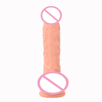 Dildo de Silicona Líquida de Gran Tamaño, Juguetes de Masturbación Femenina, Juguetes Sexuales Realistas