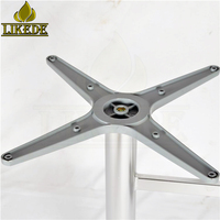 Gran oferta, precio bajo, patas dobles, base de mesa de tubo de acero, marco de mesa de acero inoxidable 304 #