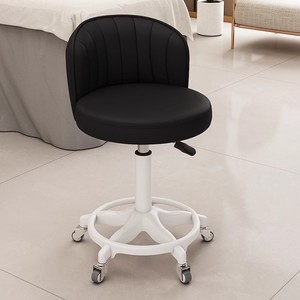 Tabouret de salon professionnel, chaise à hauteur réglable par vérin hydraulique, mobilier essentiel pour salon de beauté, spa, coiffure - Product Image 3