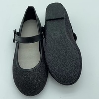 Nouvelles ballerines tendance, chaussures décontractées, dessus en PU, confortables, souples, légères, avec bande élastique, doublure en coton pour enfants