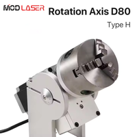 Cloudrat D80 Rotary Type H 9X Slowdown Rotary pour le marquage laser à fibre