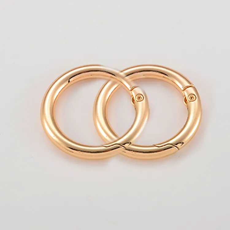 20mm inrich rainbow metal D ring spring O ring for strap handbag